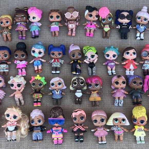 Large Lot of 60 LOL Surprise Dolls & Pets Plus Extra Accessories - Picture 3 of 6